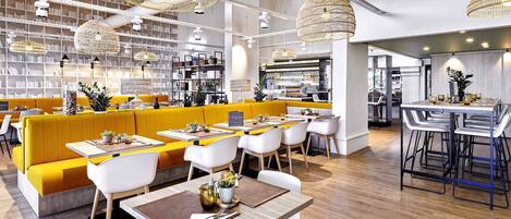 Lunsj og middag serveres, franske retter