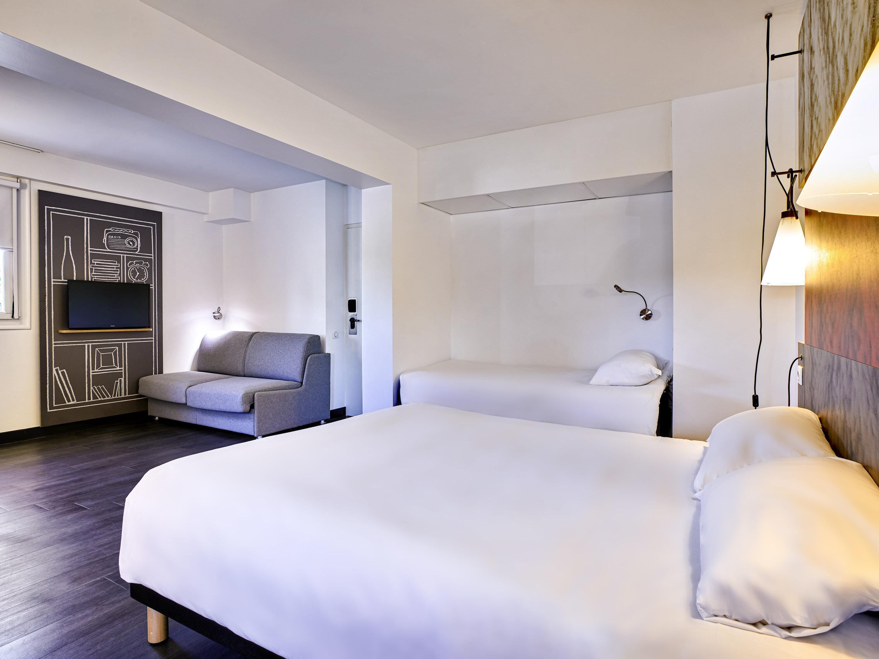 Studio, 2 Double Beds