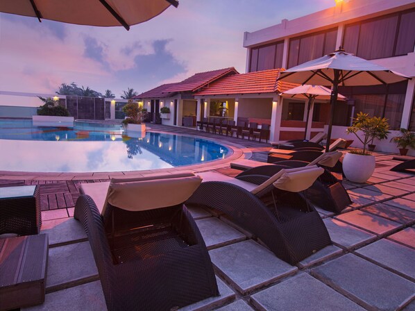 Alberca al aire libre 