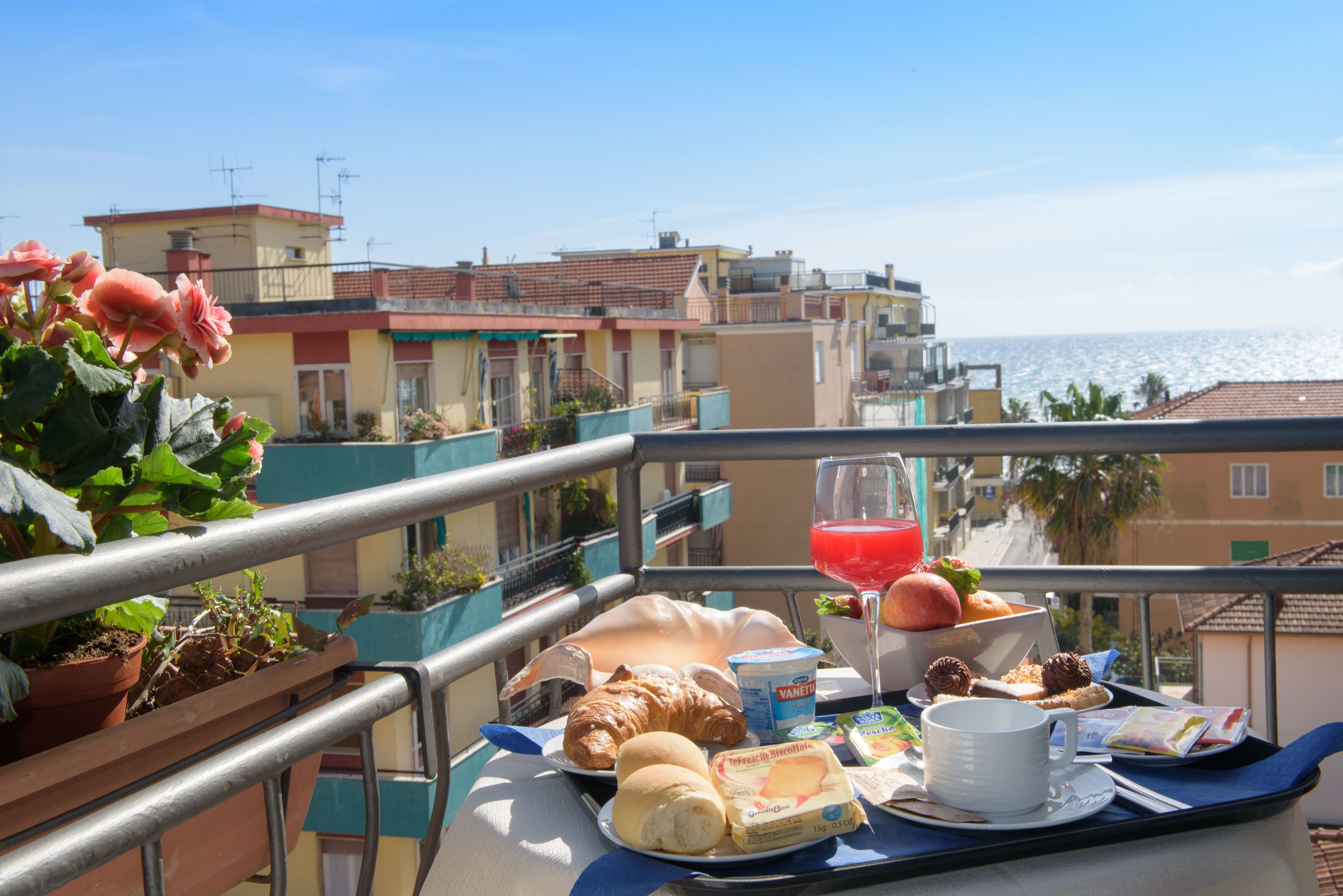 Uitzicht vanuit accommodatie