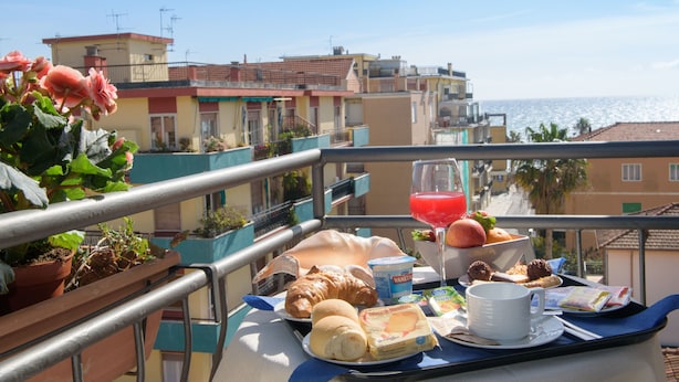 View from property - Hotel La Marina Mhotelsgroup (San Bartolomeo al Mare)