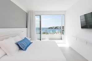 總統套房, 海景 (Sky Lounge Acces) | 高級寢具、迷你吧、客房內保險箱、書桌