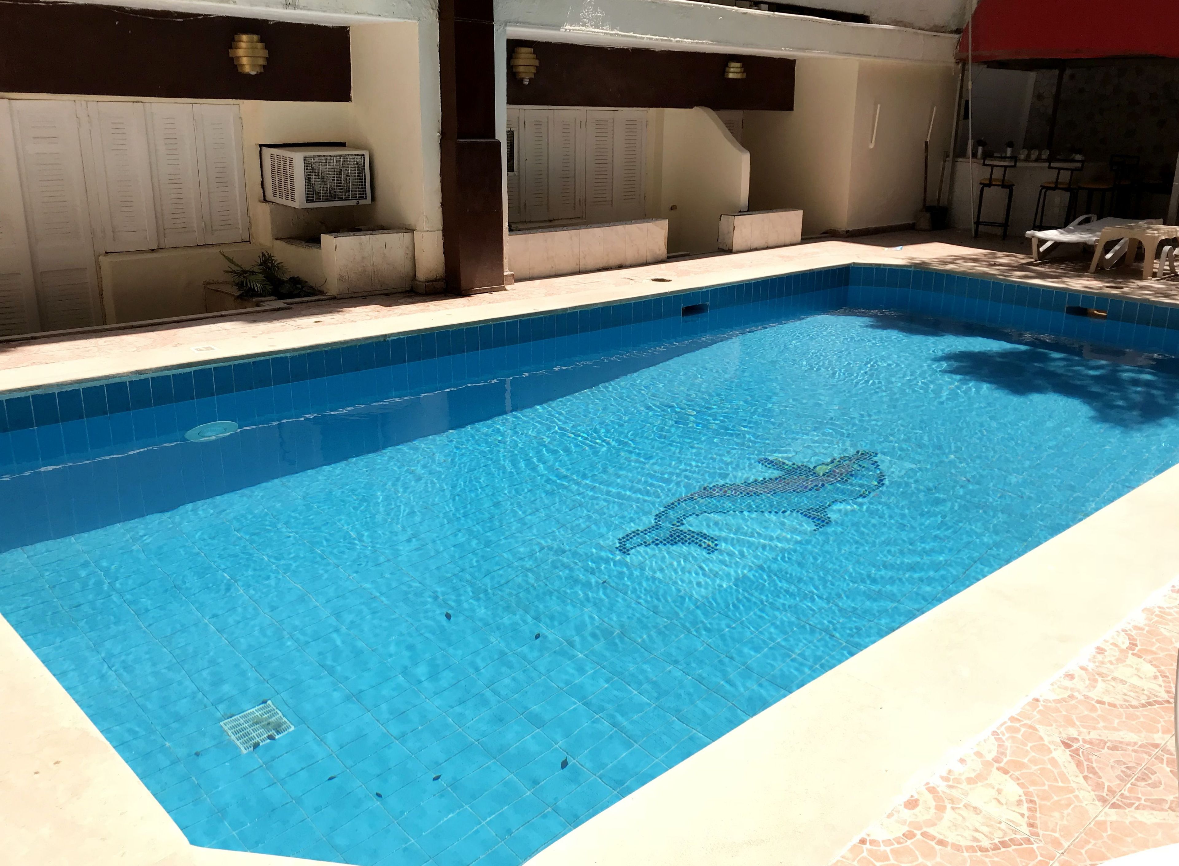 Seasonal outdoor pool