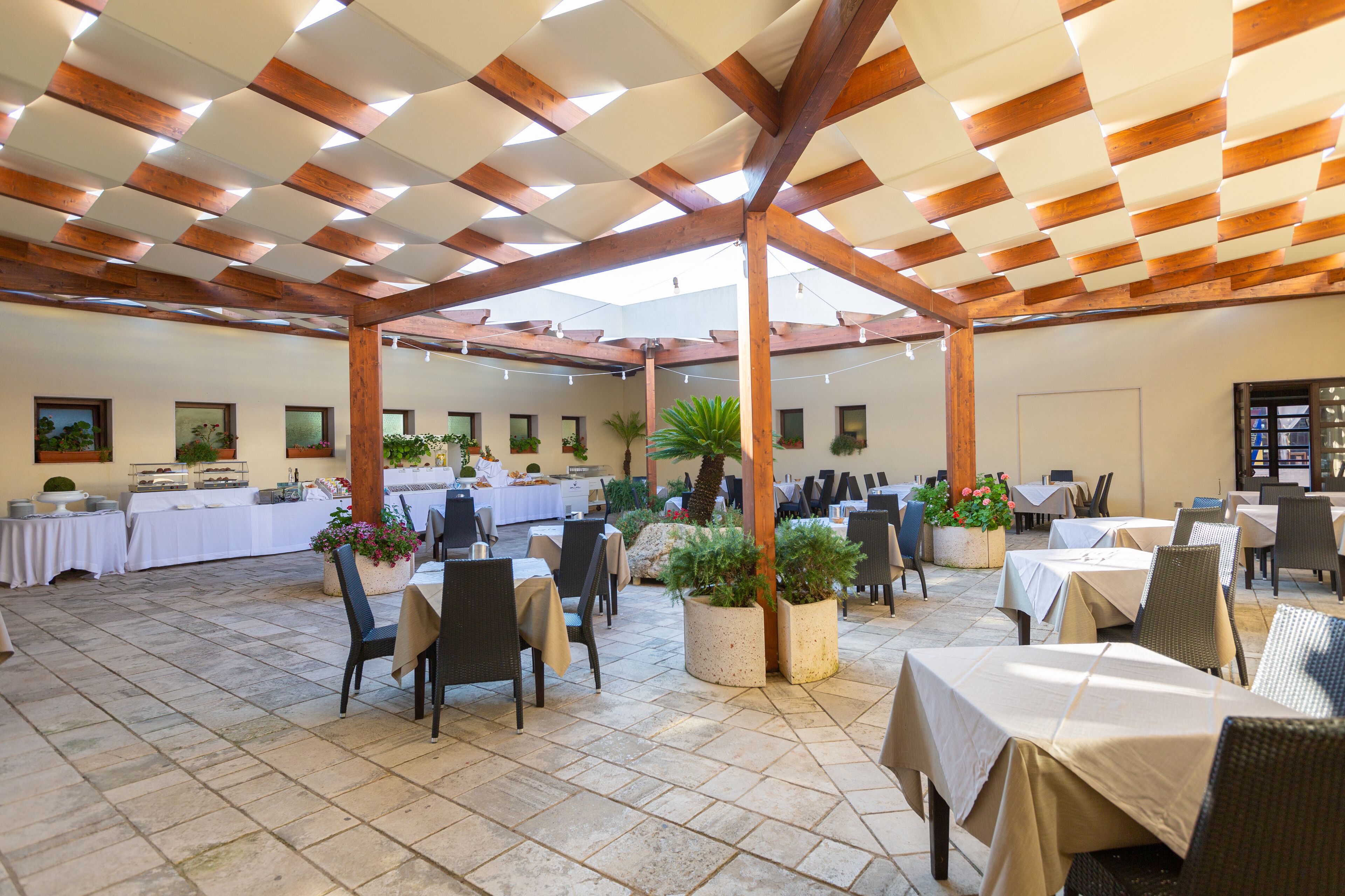 daily buffet breakfast (eur 10 per person)