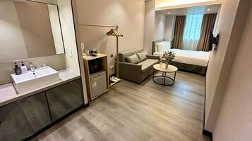 Superior Double Room | In-room safe, blackout curtains, iron/ironing board, free WiFi