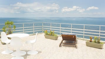 Udsigt fra overnatningsstedet