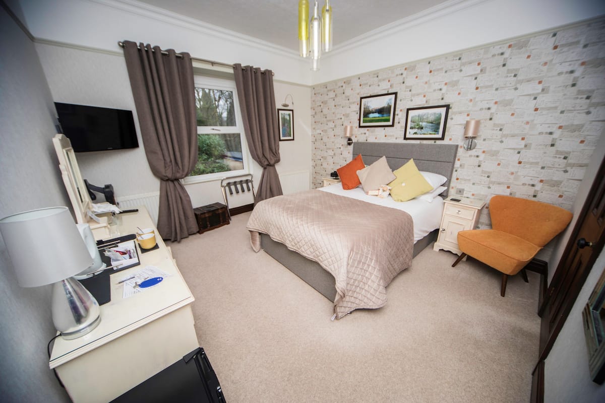 Klassieke tweepersoonskamer | Lakens van Egyptisch katoen, luxe beddengoed, pillowtop-bedden