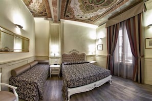Pillow-top beds, minibar, in-room safe, desk