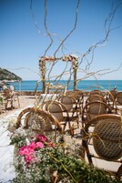 Área de bodas al aire libre