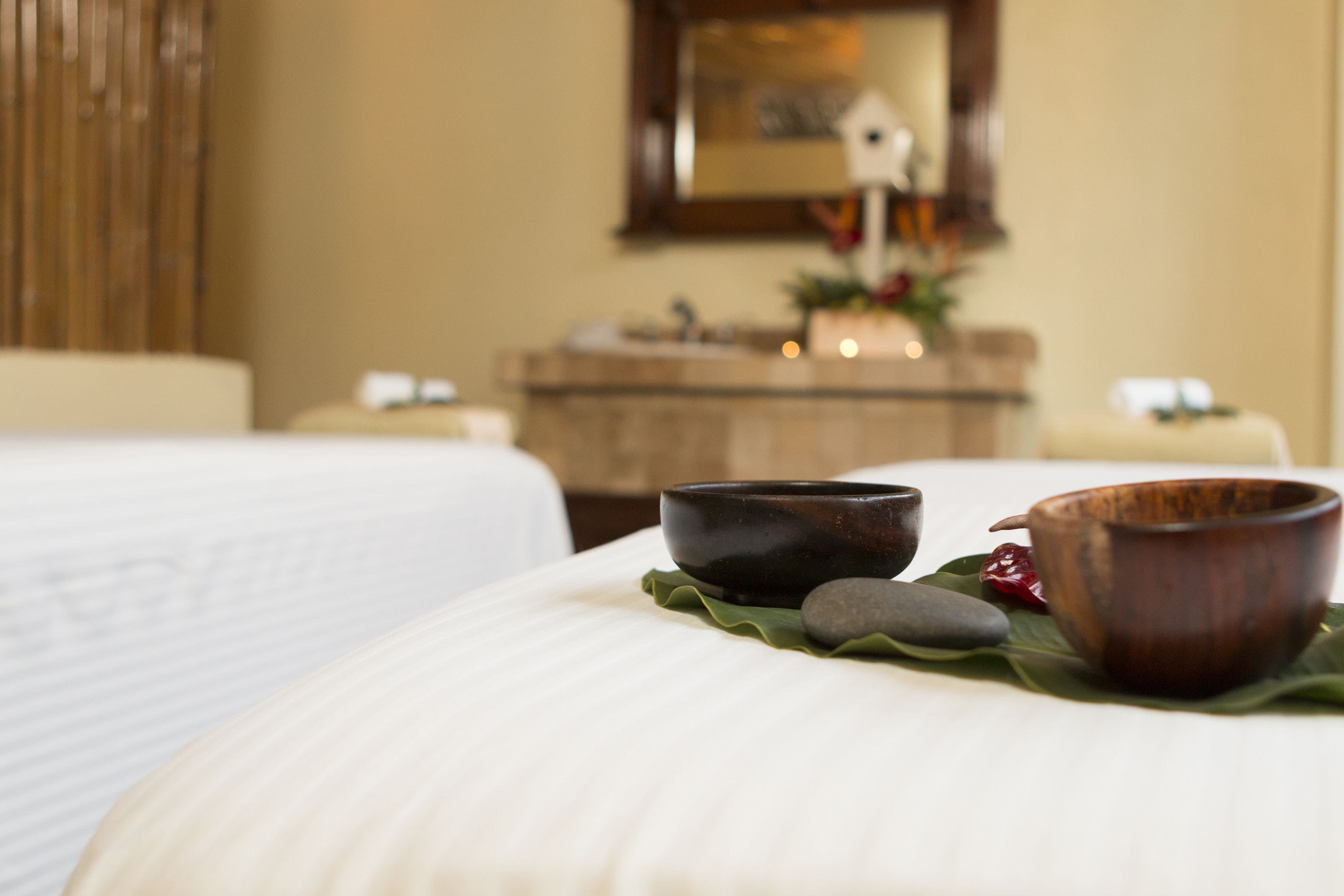 Couples treatment rooms, hydrotherapy, aromatherapy, body wraps