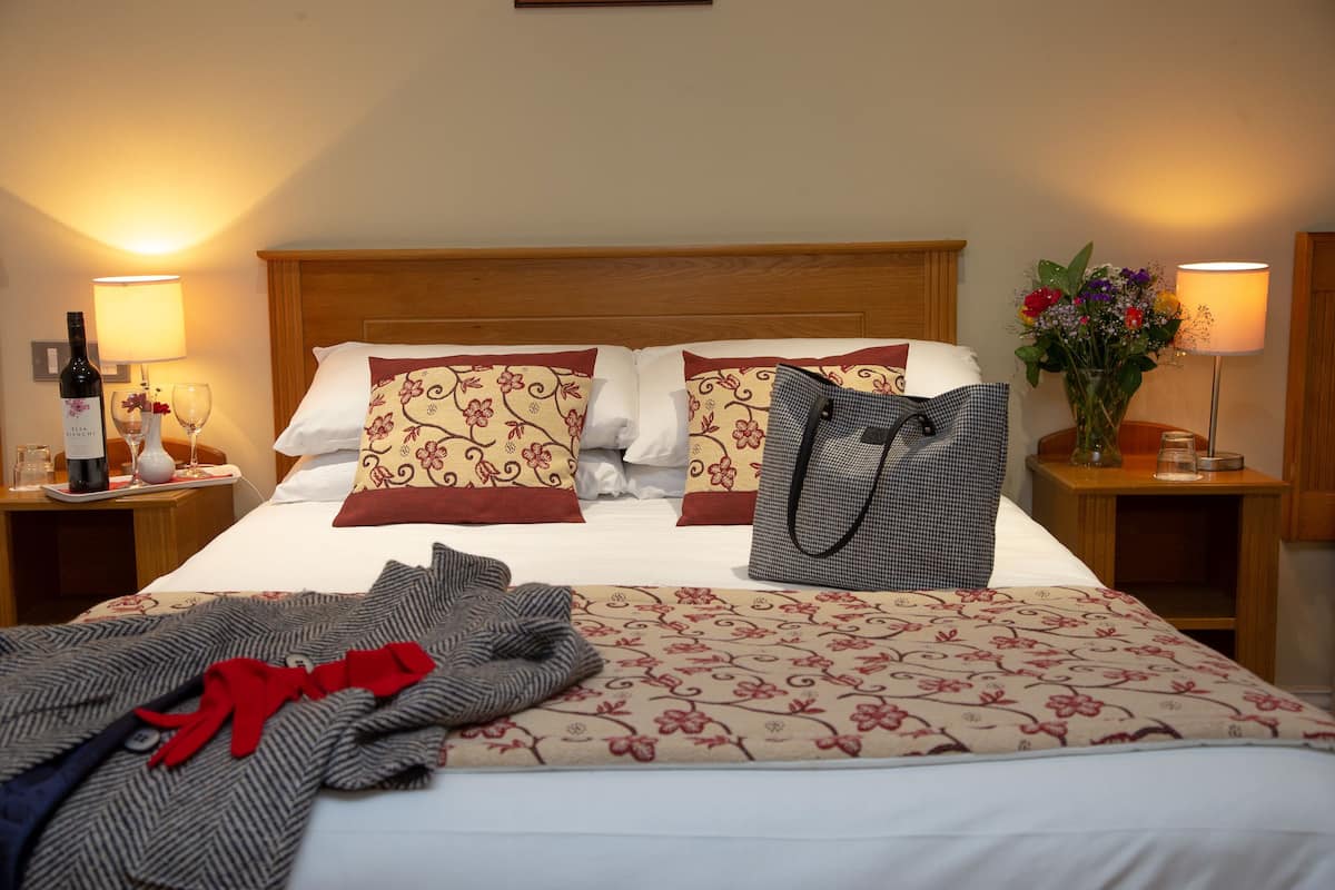 Habitación doble, 1 cama matrimonial | Escritorio, tabla de planchar con plancha y wifi gratis