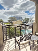 Villa Premium, 2 camas de matrimonio, vistas al mar | Vistas del balcón