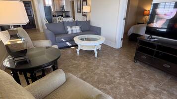 Premium Villa, Ocean View | Living area