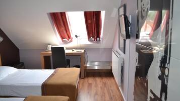 Een kluis op de kamer, gratis wifi, beddengoed