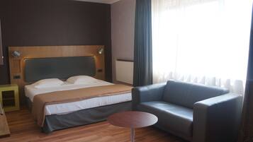 Tweepersoonskamer | Een kluis op de kamer, gratis wifi, beddengoed