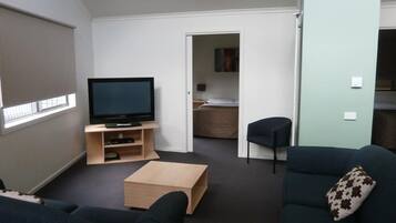 Iron/ironing board, free WiFi, bed sheets, alarm clocks