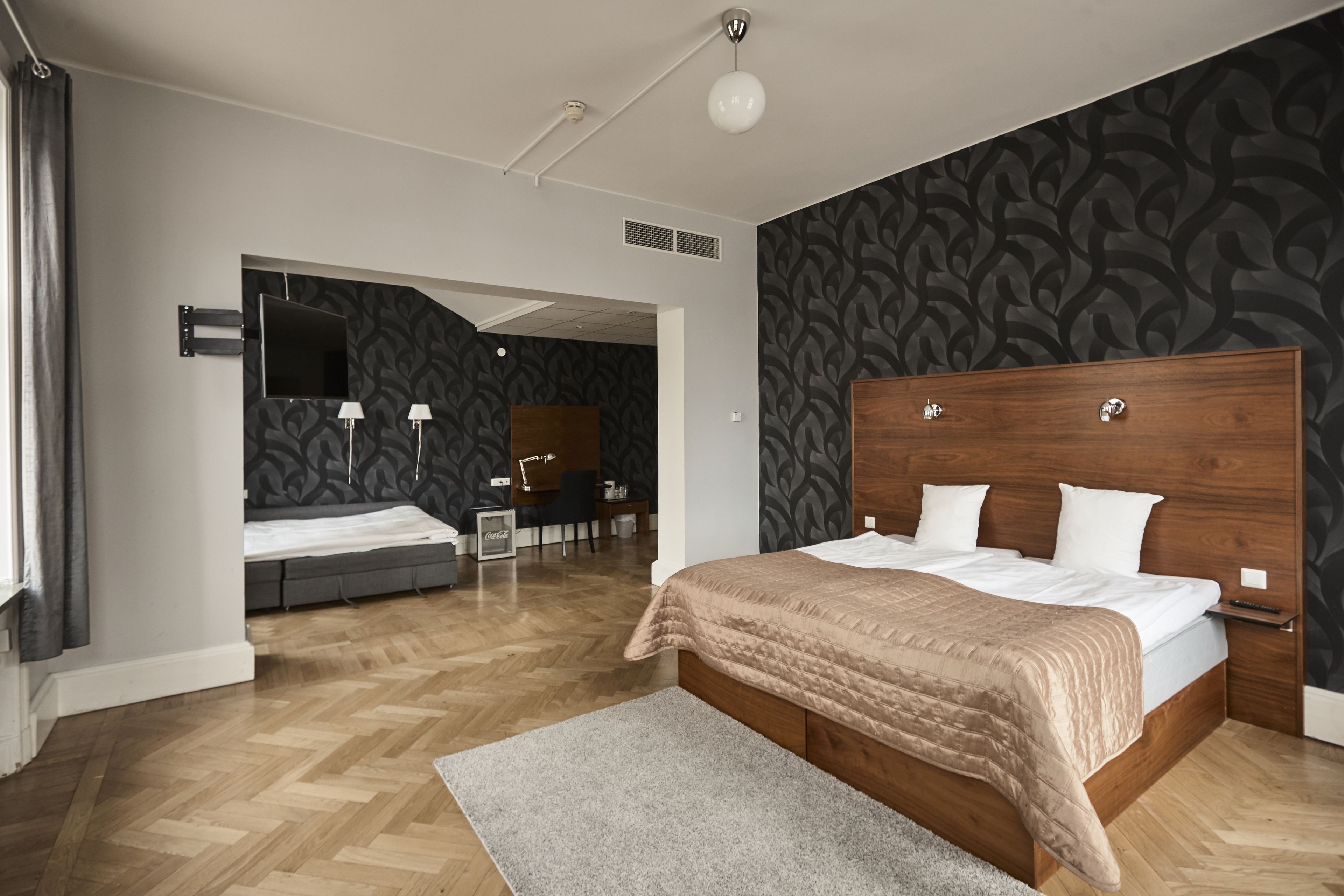 Individuelt dekorert, individuelt innredet og skrivebord