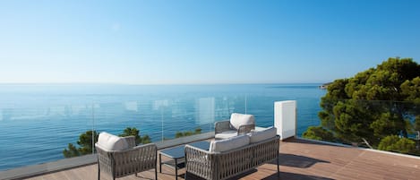 Deluxe Apartment, Terrace, Sea View | Beach/ocean view
