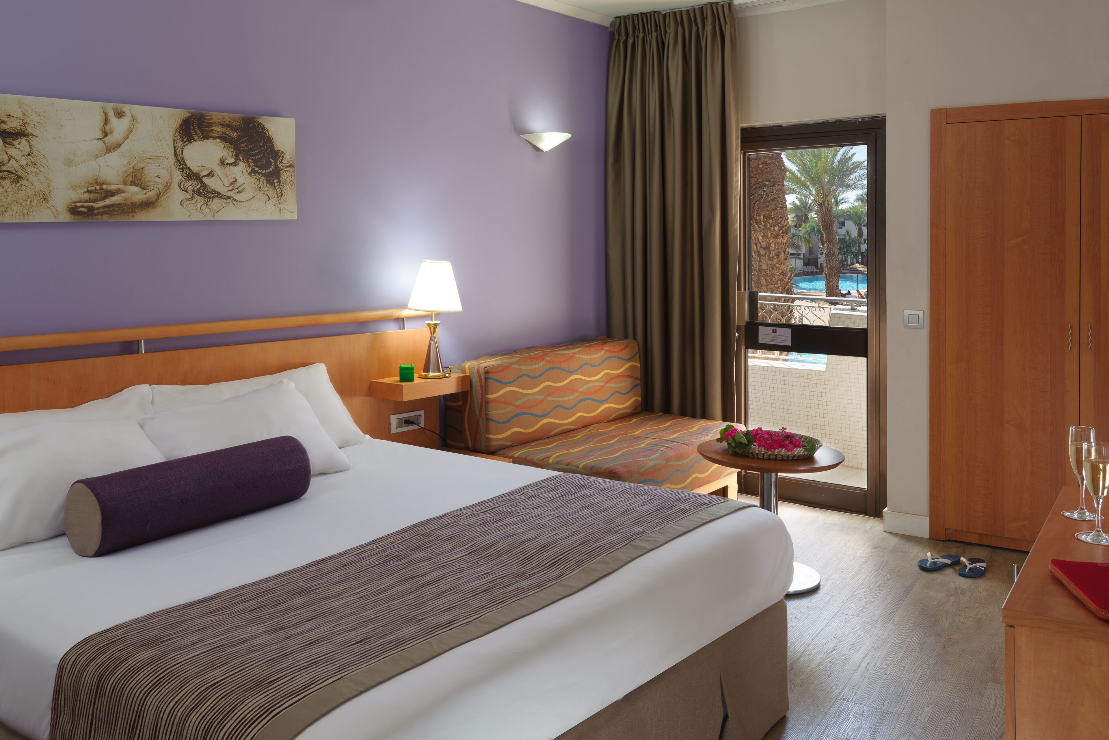 In-room safe, iron/ironing board (on request), WiFi (free)