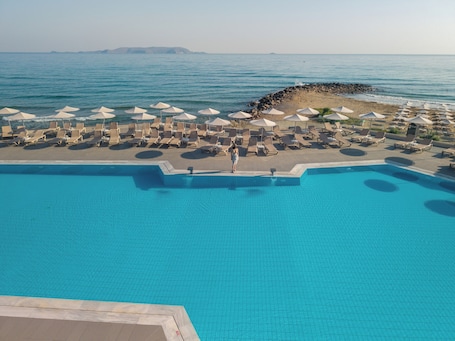 View from property. Themis Beach Hotel