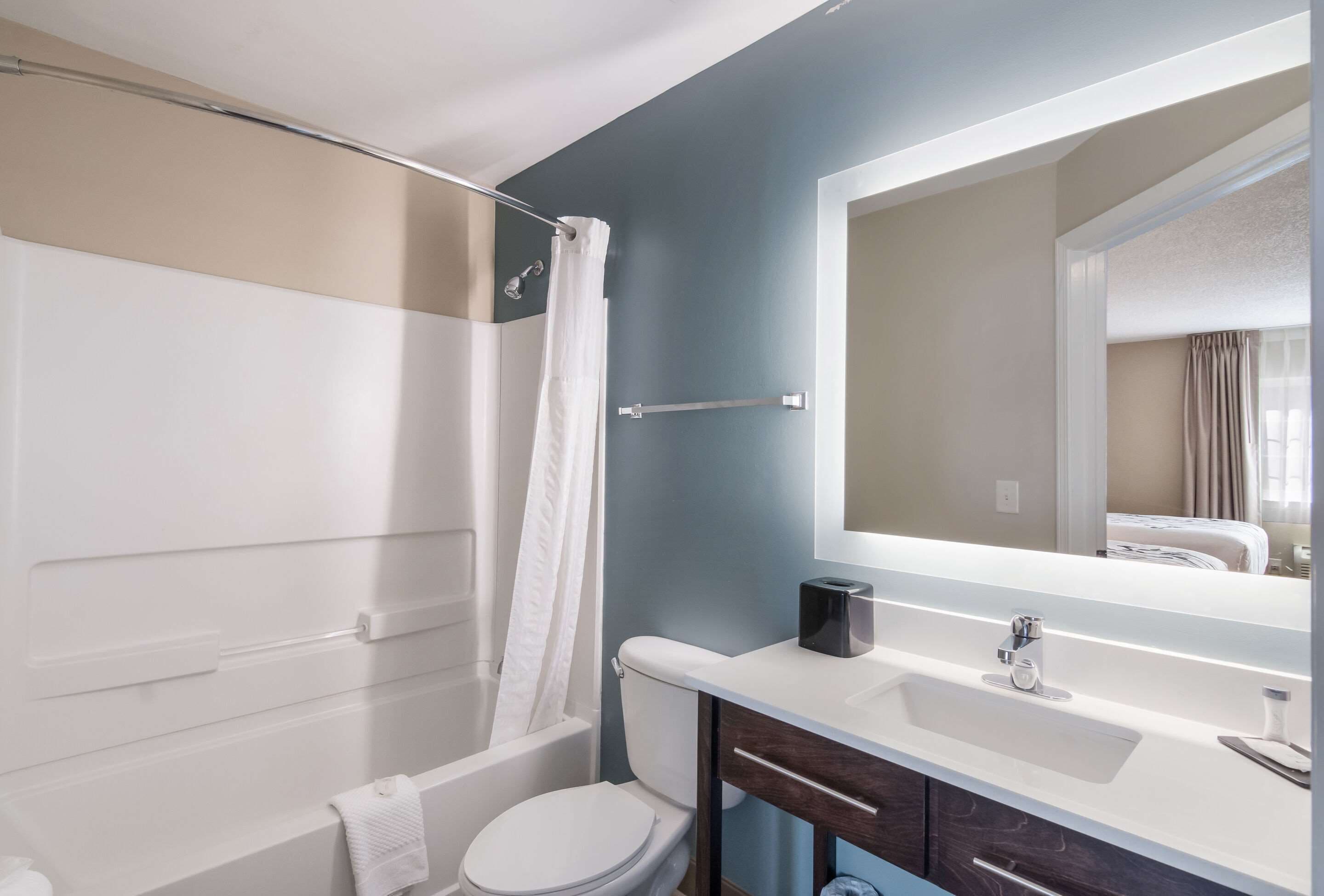 suite, 2 queen beds, non smoking | desk, blackout curtains, iron/ironing board, free wifi