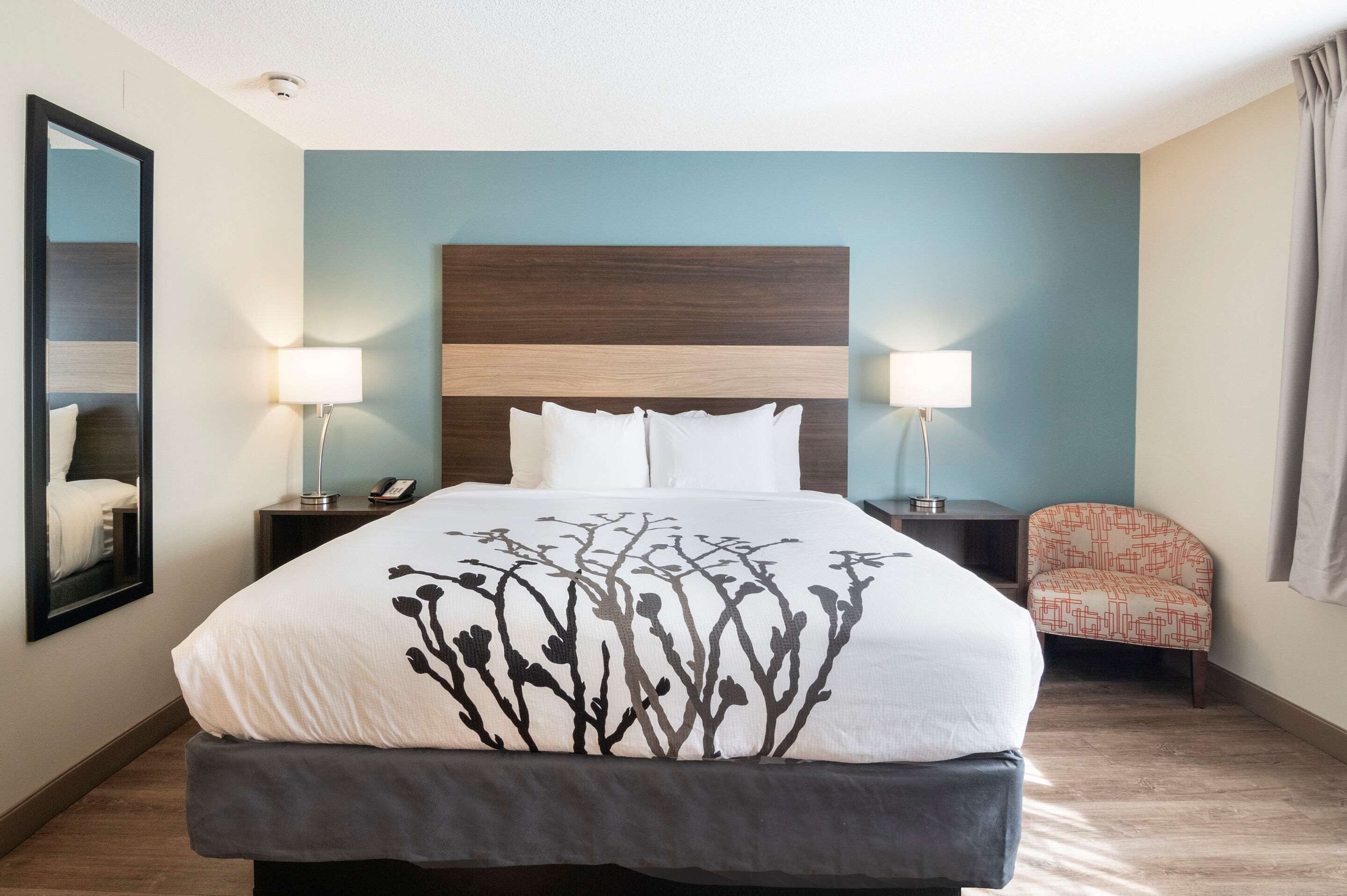 suite, 1 king bed, non smoking | desk, blackout curtains, iron/ironing board, free wifi