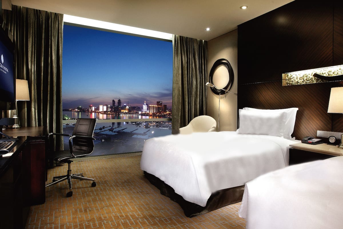 Classic Room, 2 Double Beds, Club lounge access, Ocean View