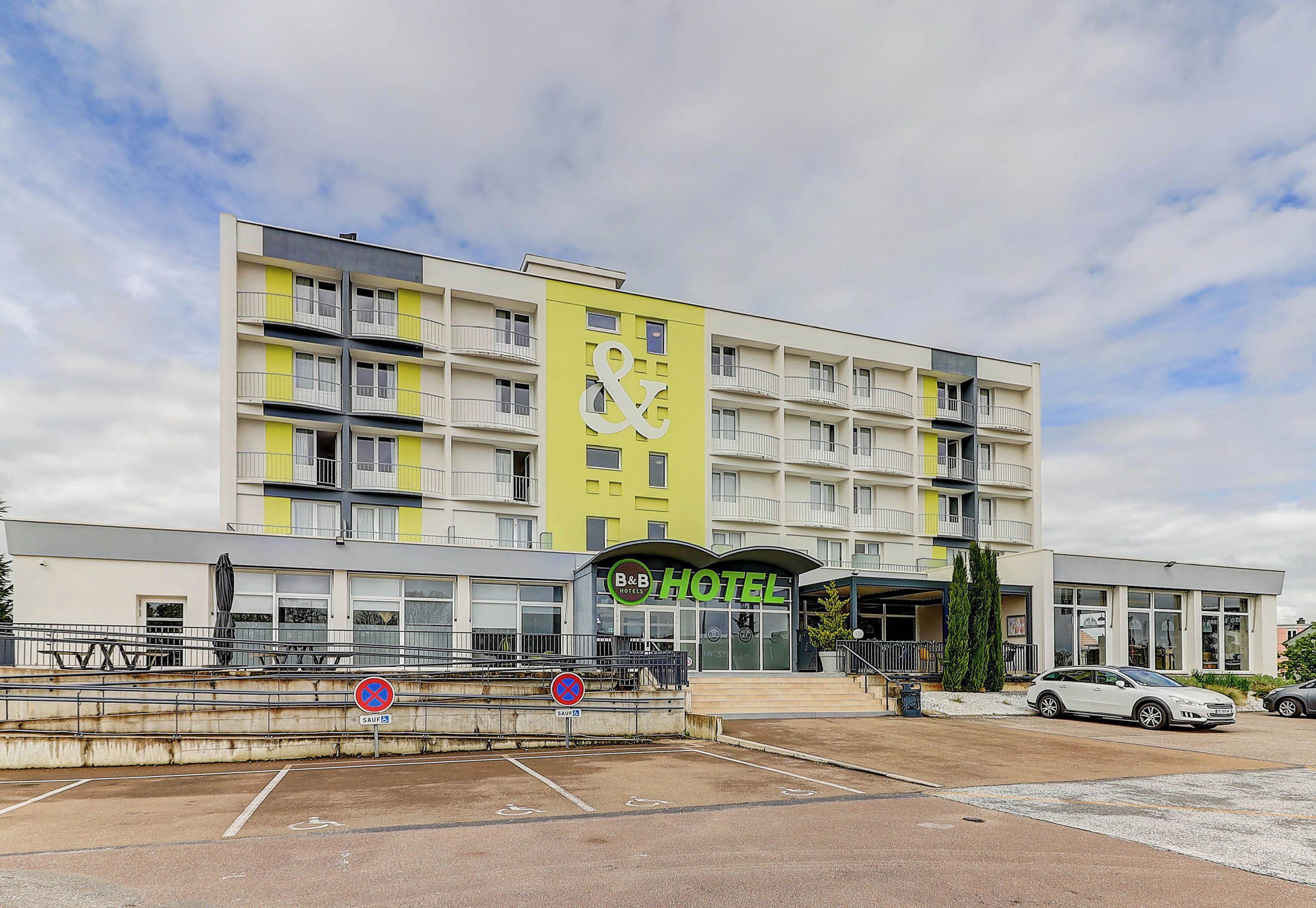 Façade de l’hébergement