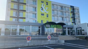 Voorkant van accommodatie