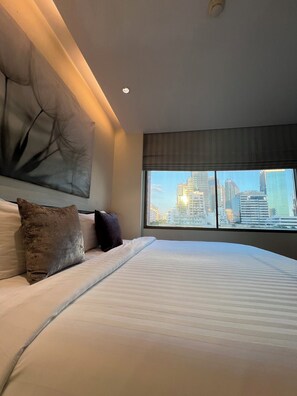 One Bedroom Junior Suite | Minibar, in-room safe, blackout curtains, soundproofing - The Quarter Saladaeng by UHG  (Bangkok)