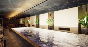 Indoor pool, 2 outdoor pools, pool umbrellas - QAWRA Palace Resort & SPA (St. Paul's Bay)