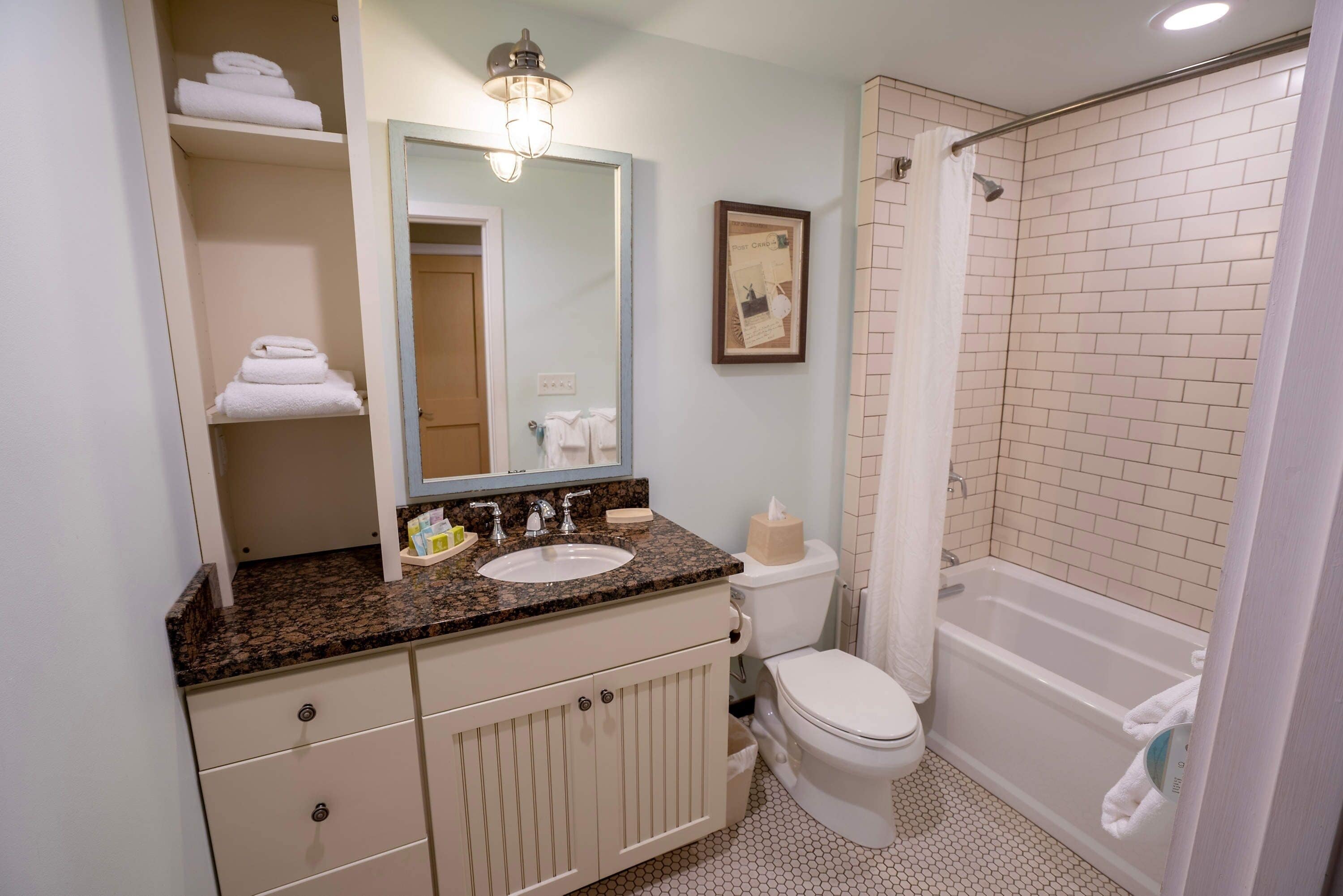 free toiletries, hair dryer, towels, soap