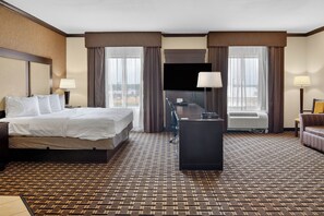 In-room safe, desk, laptop workspace, iron/ironing board