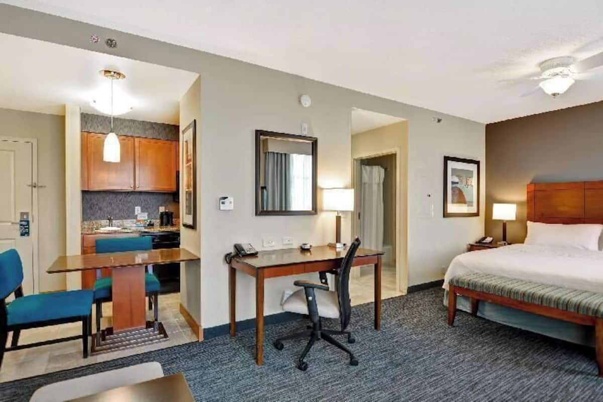 Blackout drapes, iron/ironing board, free WiFi, bed sheets