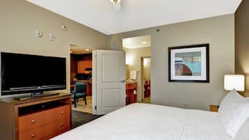 Blackout drapes, iron/ironing board, free WiFi, bed sheets
