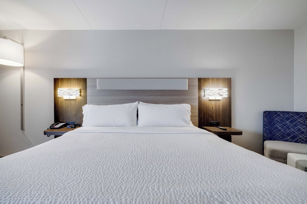 Skrivebord, skrivebord for bærbar PC og blendingsgardiner