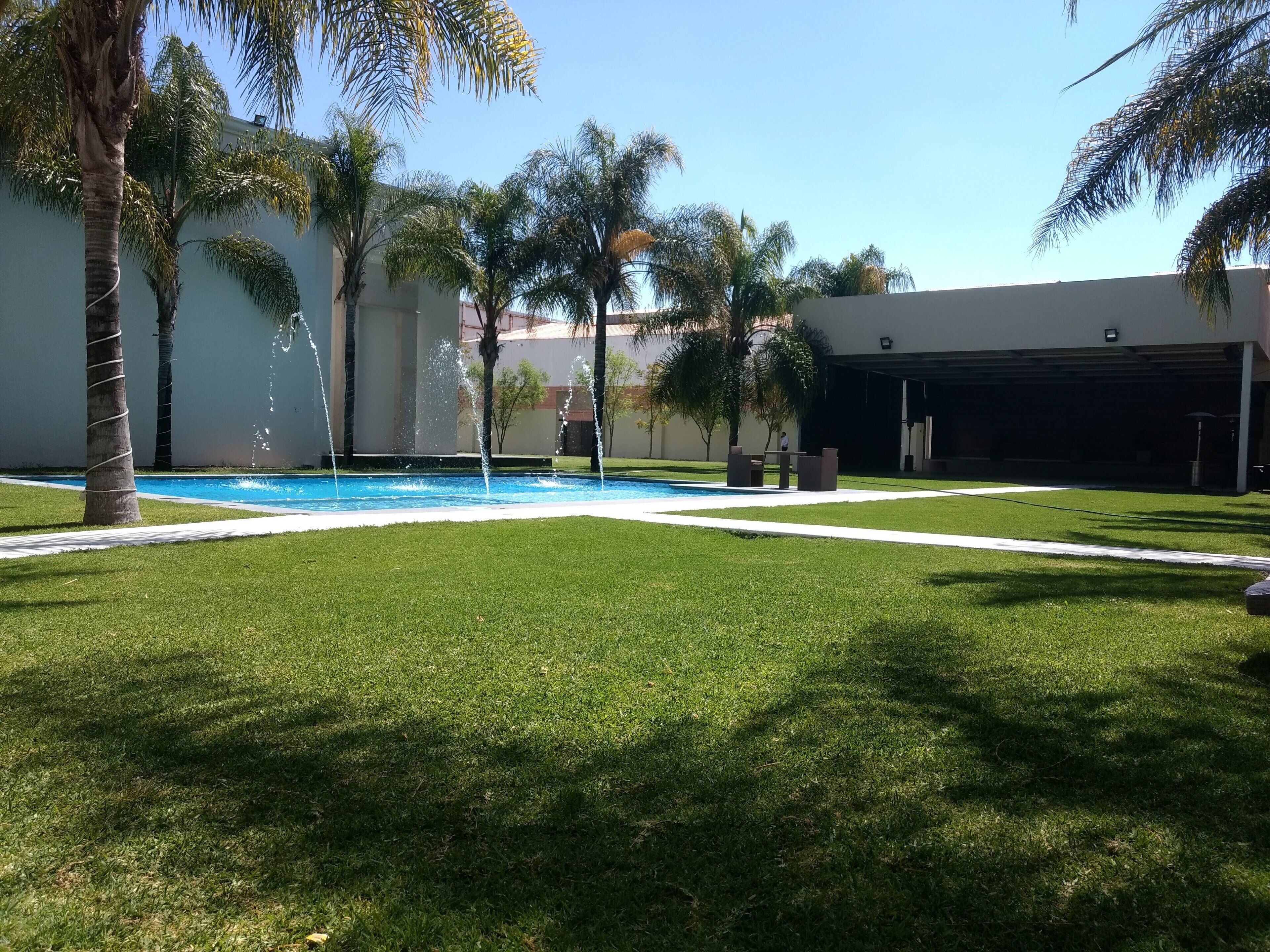 Alberca al aire libre 