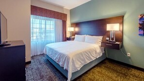 In-room safe, desk, laptop workspace, iron/ironing board