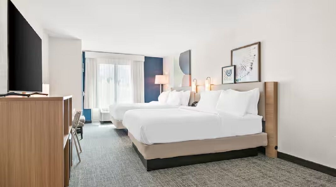 In-room safe, desk, laptop workspace, blackout drapes