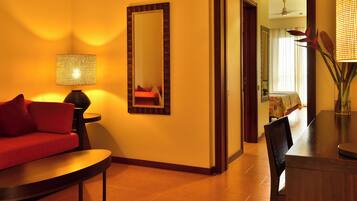 Juniorsvit | 1 sovrum, minibar, värdeförvaringsskåp på rummet och gratis wi-fi