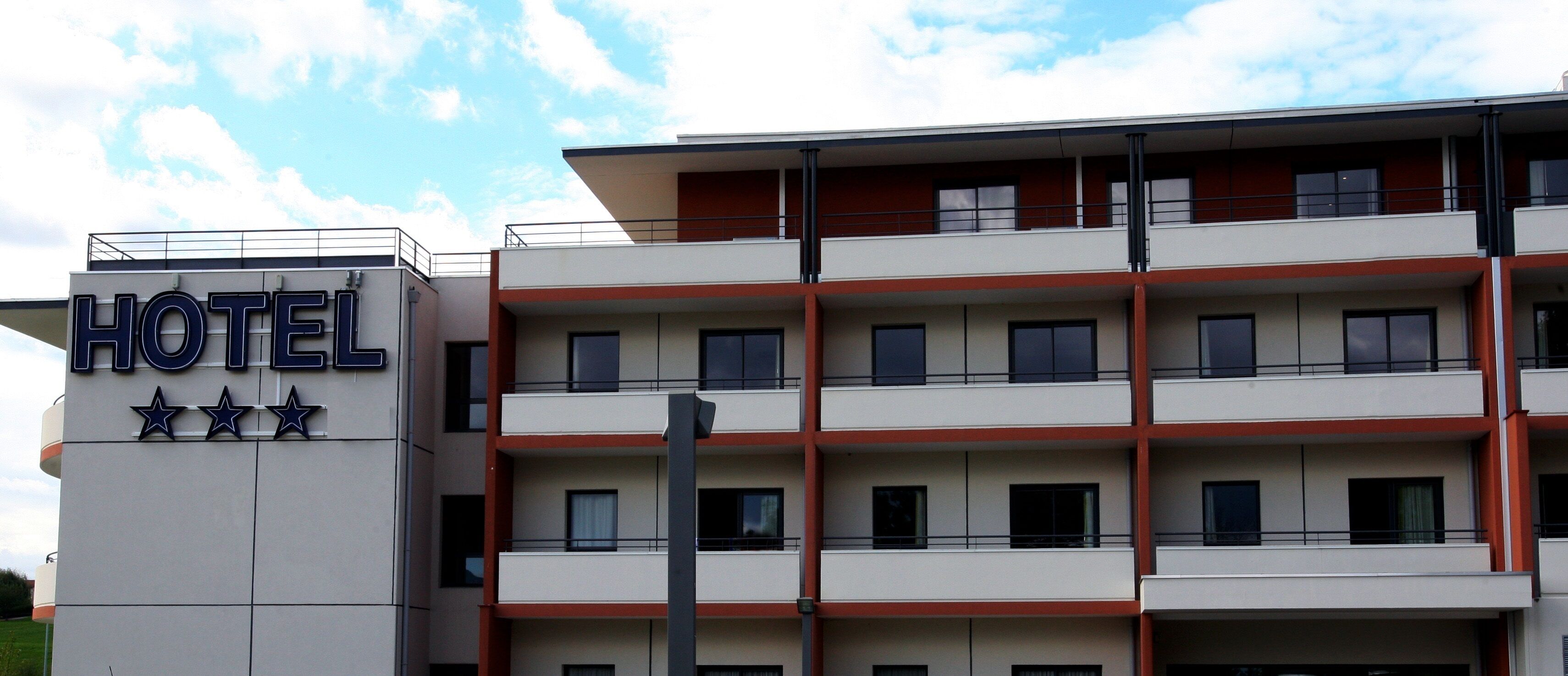 Voorkant van accommodatie