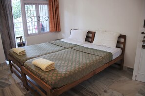 Standard, no AC | Individually furnished, desk, laptop workspace, blackout curtains - Peravel Beach Holiday Home (Candolim)
