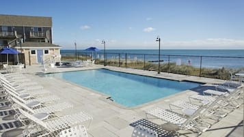 Indoor pool, seasonal outdoor pool