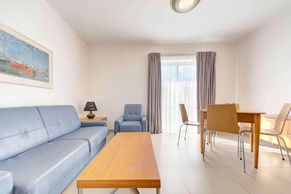 Standard Apartment, 1 Bedroom | 1 bedroom, desk, laptop workspace, blackout drapes