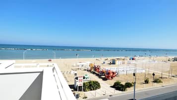 On the beach