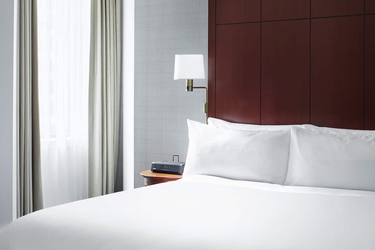 1 habitación y ropa de cama de alta calidad
