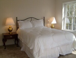 Chambre, vue sur bois