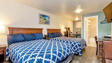 Chambre, 2 grands lits, non-fumeurs | Wi-Fi gratuit, draps fournis