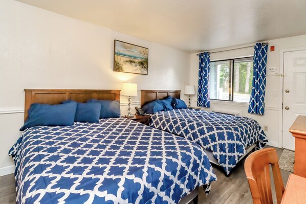 Free WiFi, bed sheets