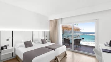 Superior-Doppelzimmer, Balkon, eingeschrÀnkter Meerblick